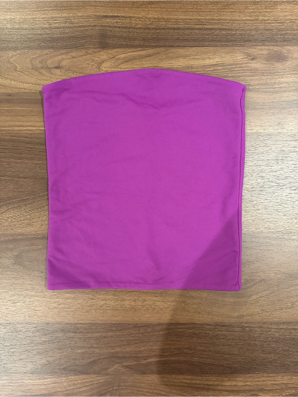 Babaton Fitted Strapless Top in Magenta